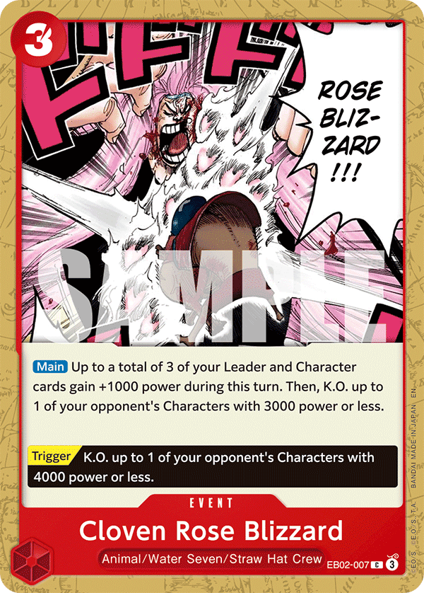 Cloven Rose Blizzard