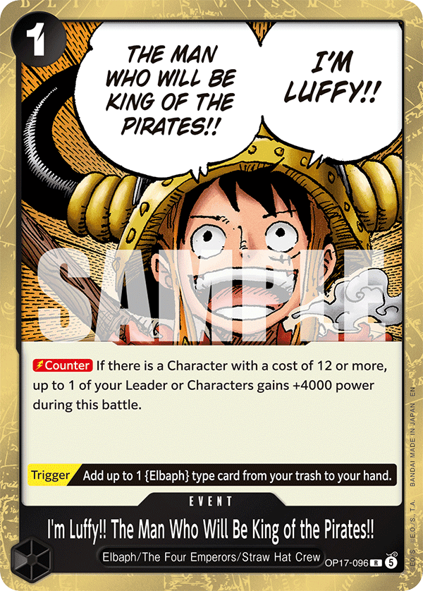 I'm Luffy!! The Man Who Will Be King of the Pirates!!